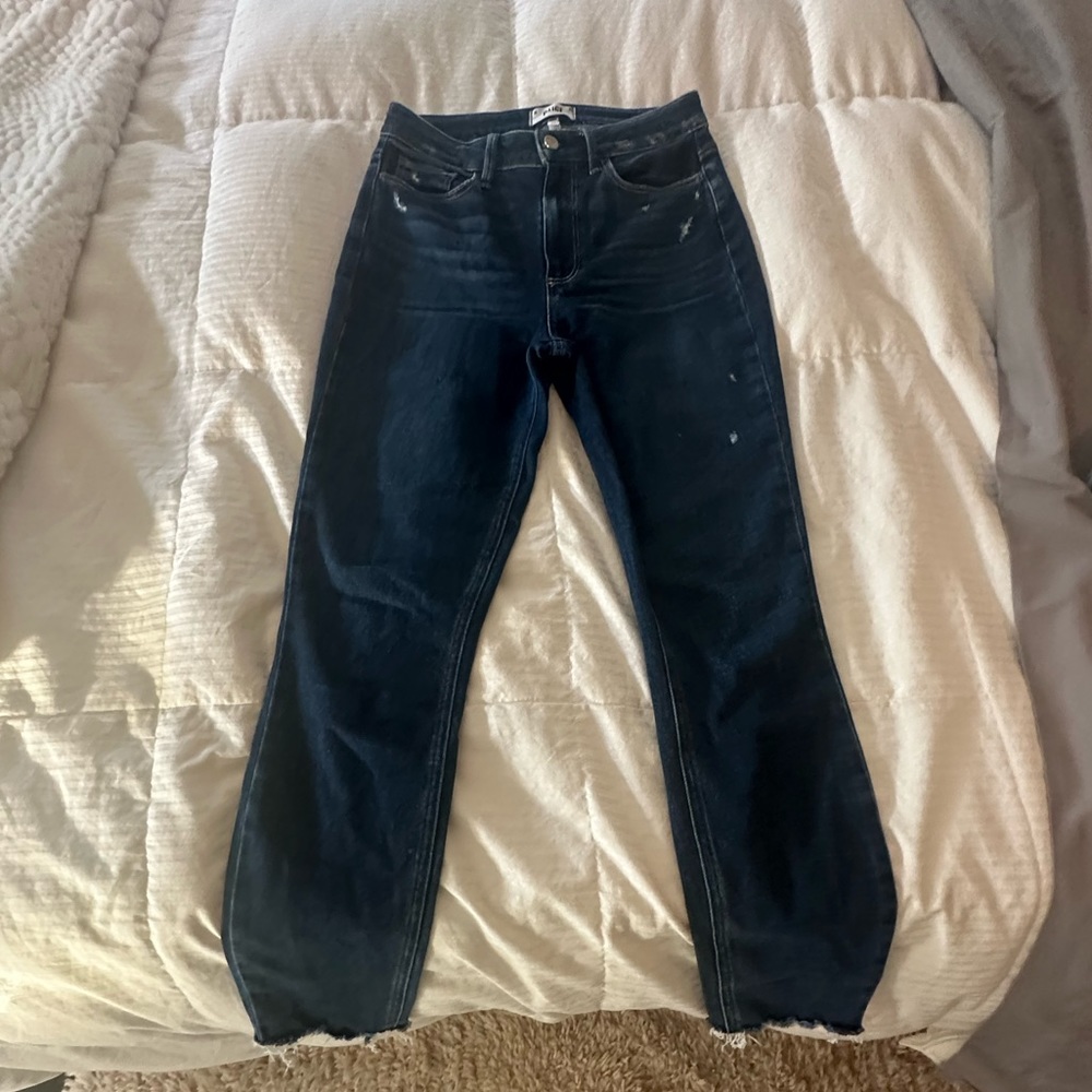 PAIGE Blue Tight Jeans